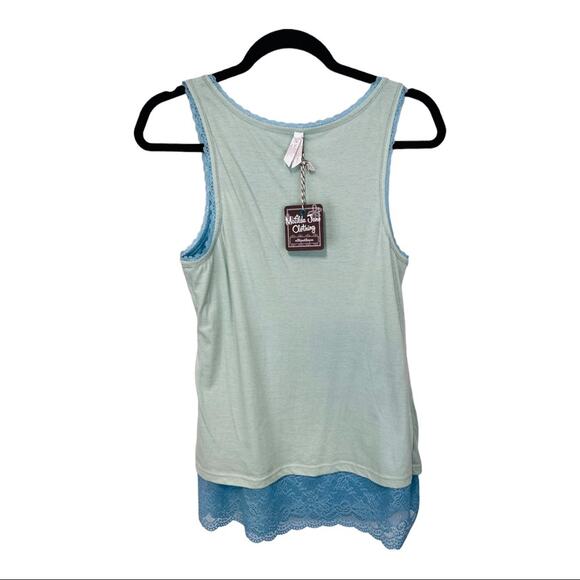 NWT Matilda Jane Fork in the Road reversible lace tank top - Picture 3 of 16